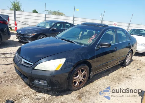 2007 Honda Accord 2.4 Ex из США, поврежденный, VIN 1HGCM56747A136530